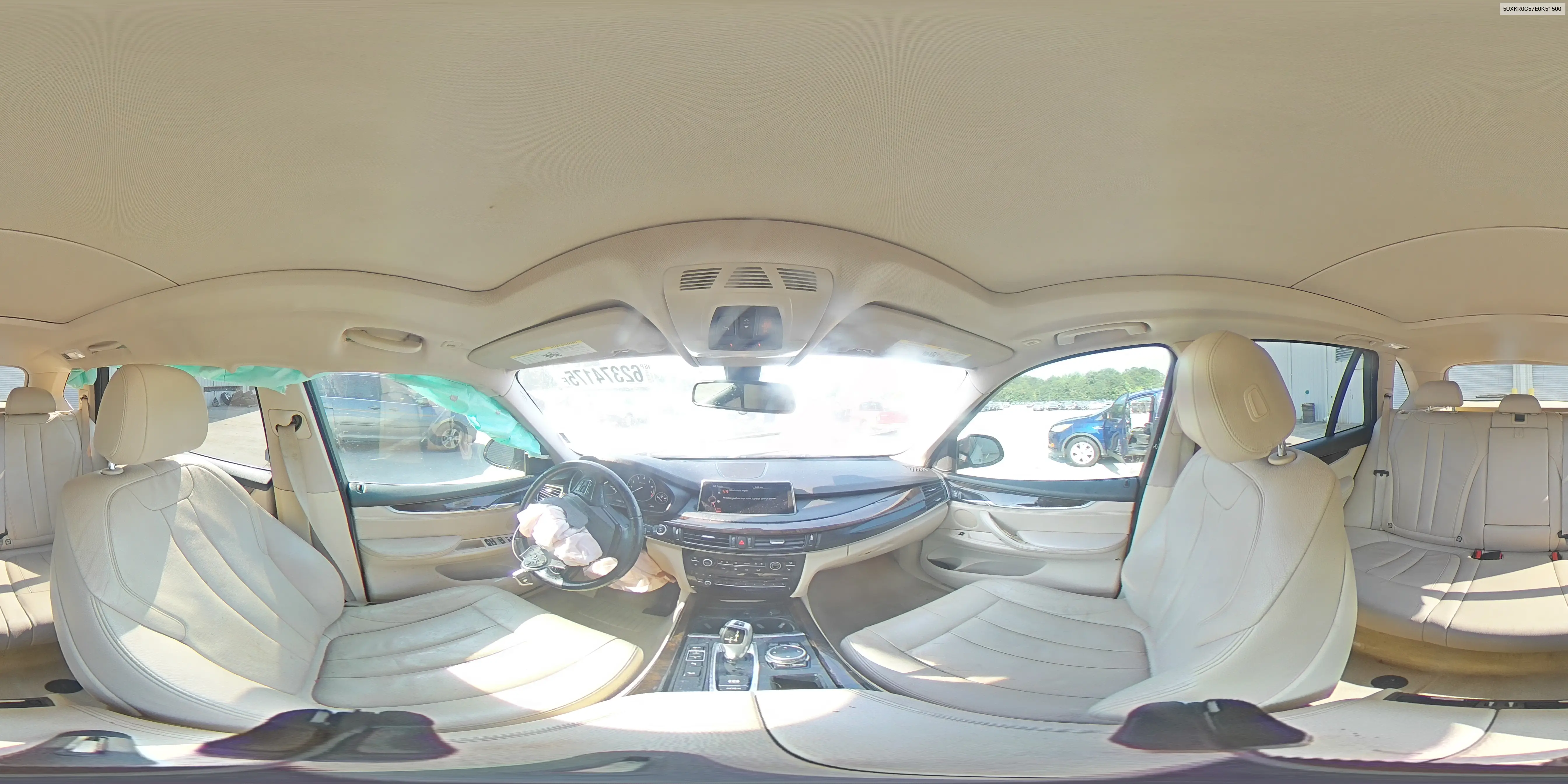 2014 BMW X5 xDrive35I VIN: 5UXKR0C57E0K51500 Lot: 62374175
