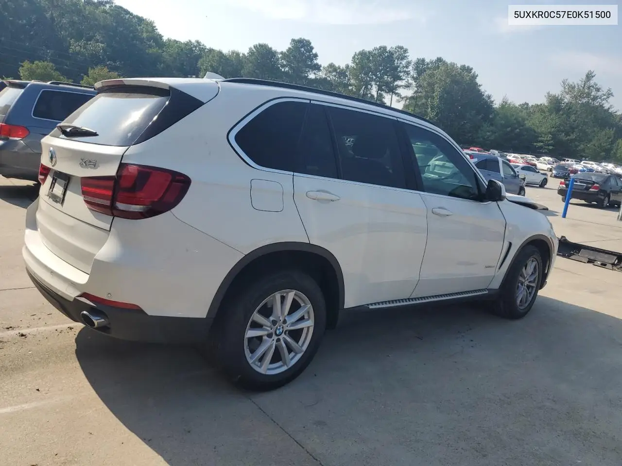 2014 BMW X5 xDrive35I VIN: 5UXKR0C57E0K51500 Lot: 62374175