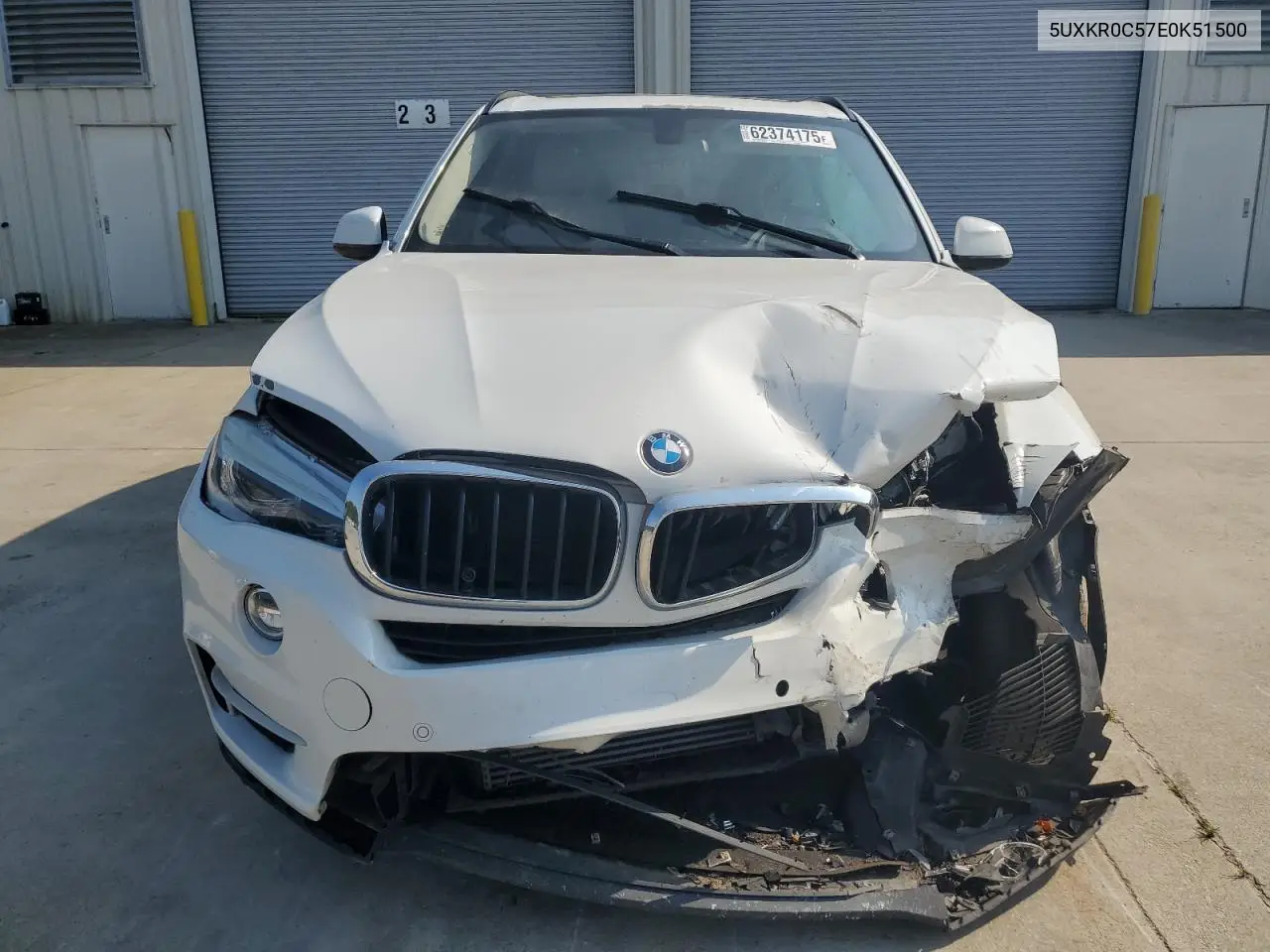 2014 BMW X5 xDrive35I VIN: 5UXKR0C57E0K51500 Lot: 62374175