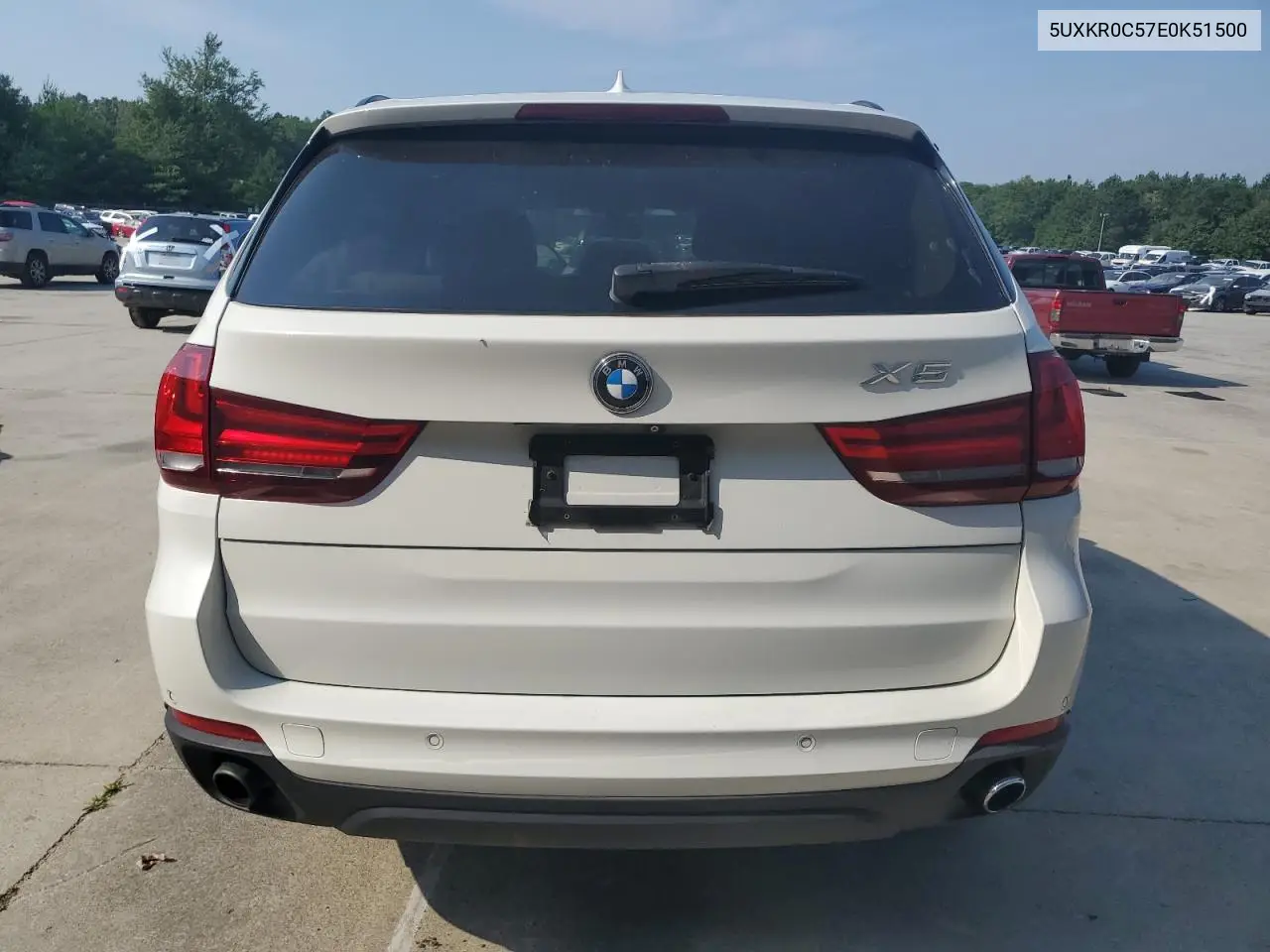 2014 BMW X5 xDrive35I VIN: 5UXKR0C57E0K51500 Lot: 62374175