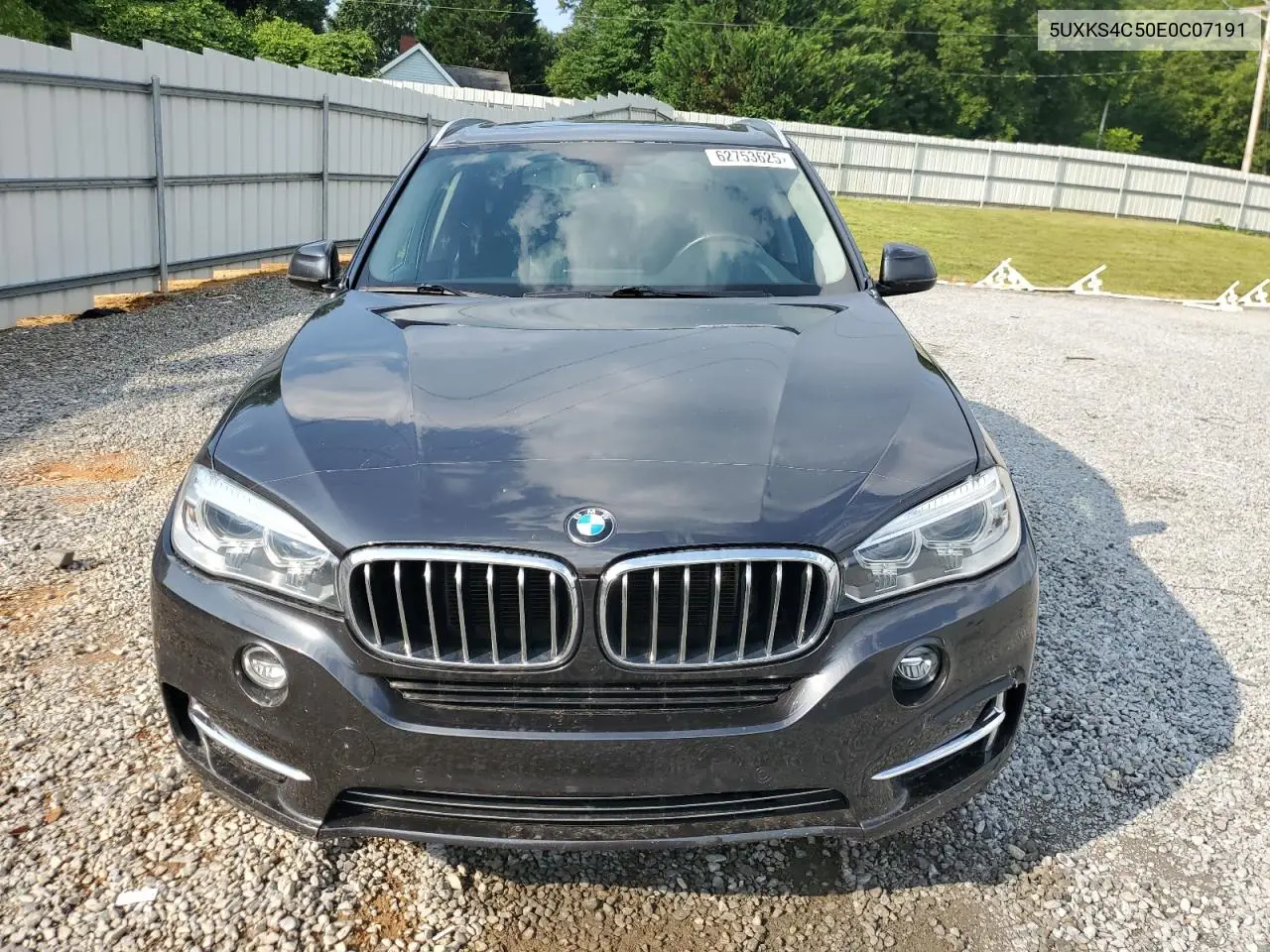 2014 BMW X5 xDrive35D VIN: 5UXKS4C50E0C07191 Lot: 62753625
