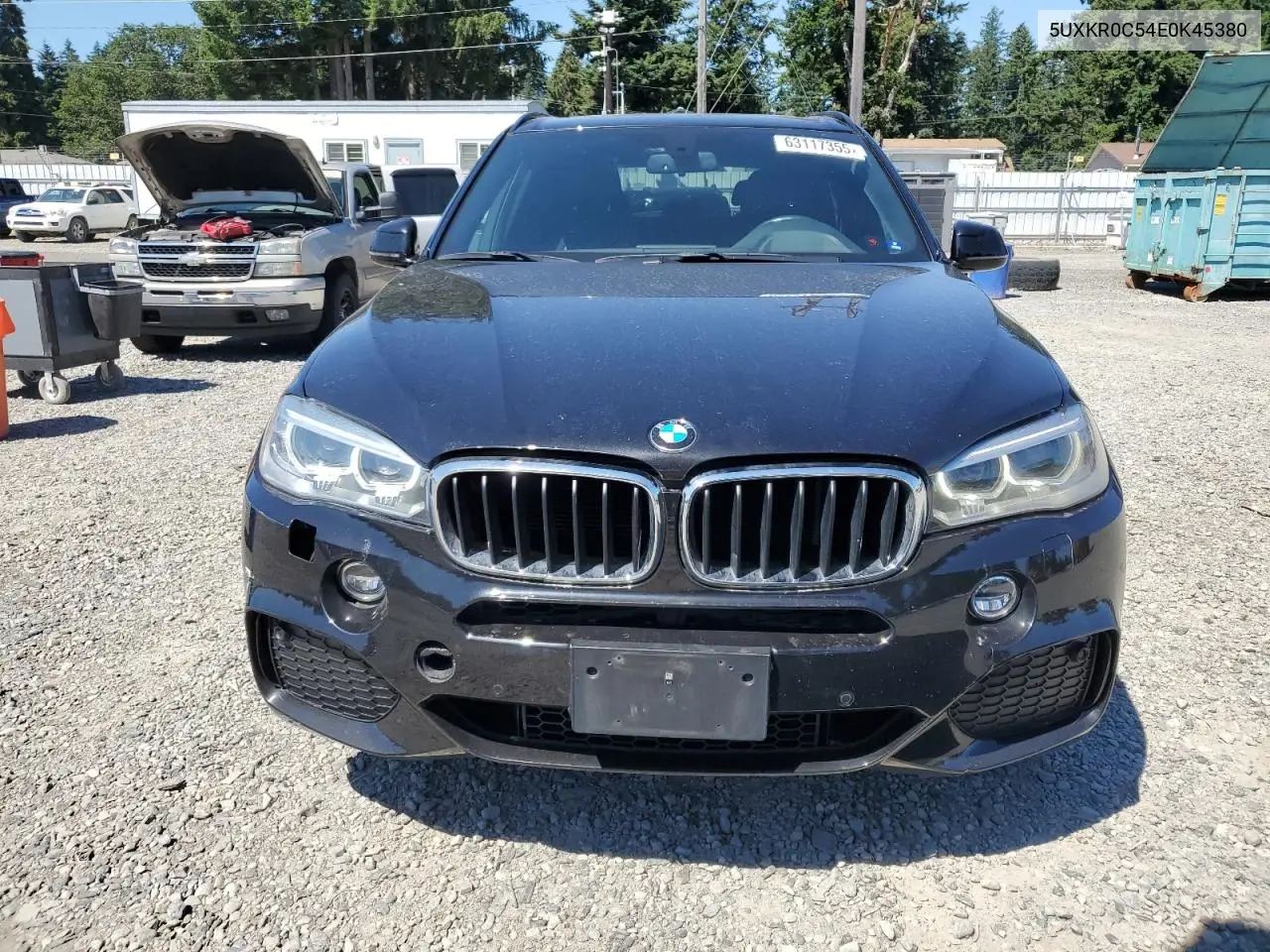 2014 BMW X5 xDrive35I VIN: 5UXKR0C54E0K45380 Lot: 63117355