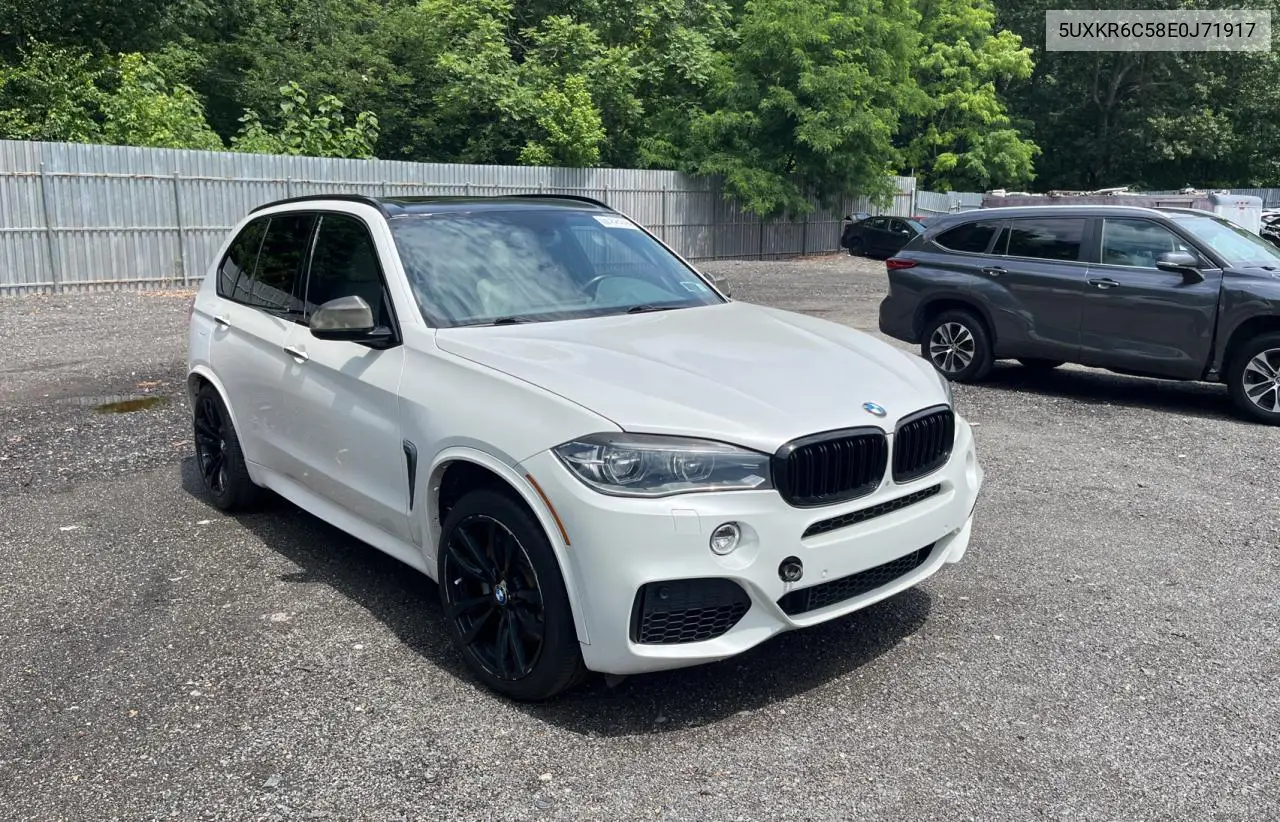 2014 BMW X5 xDrive50I VIN: 5UXKR6C58E0J71917 Lot: 63424205