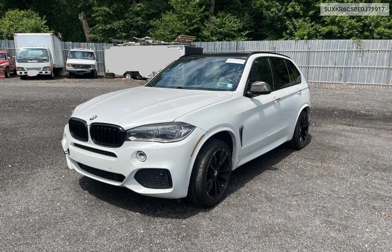2014 BMW X5 xDrive50I VIN: 5UXKR6C58E0J71917 Lot: 63424205