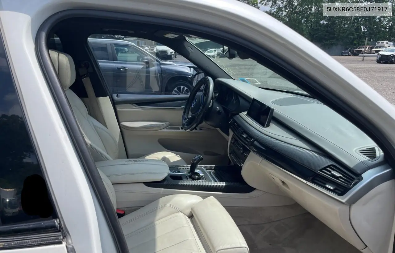 2014 BMW X5 xDrive50I VIN: 5UXKR6C58E0J71917 Lot: 63424205