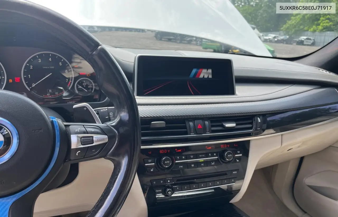 2014 BMW X5 xDrive50I VIN: 5UXKR6C58E0J71917 Lot: 63424205