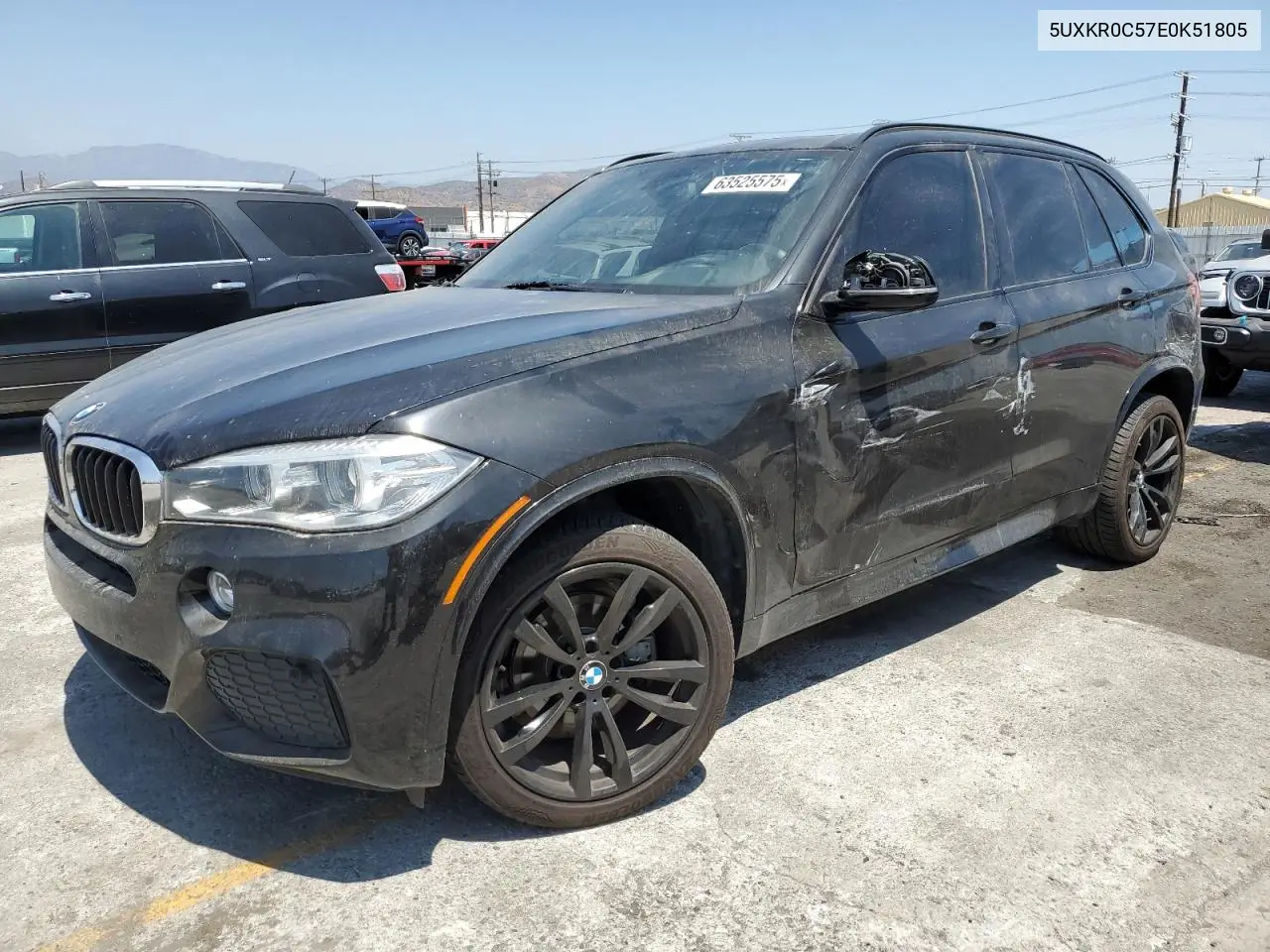 2014 BMW X5 xDrive35I VIN: 5UXKR0C57E0K51805 Lot: 63525575