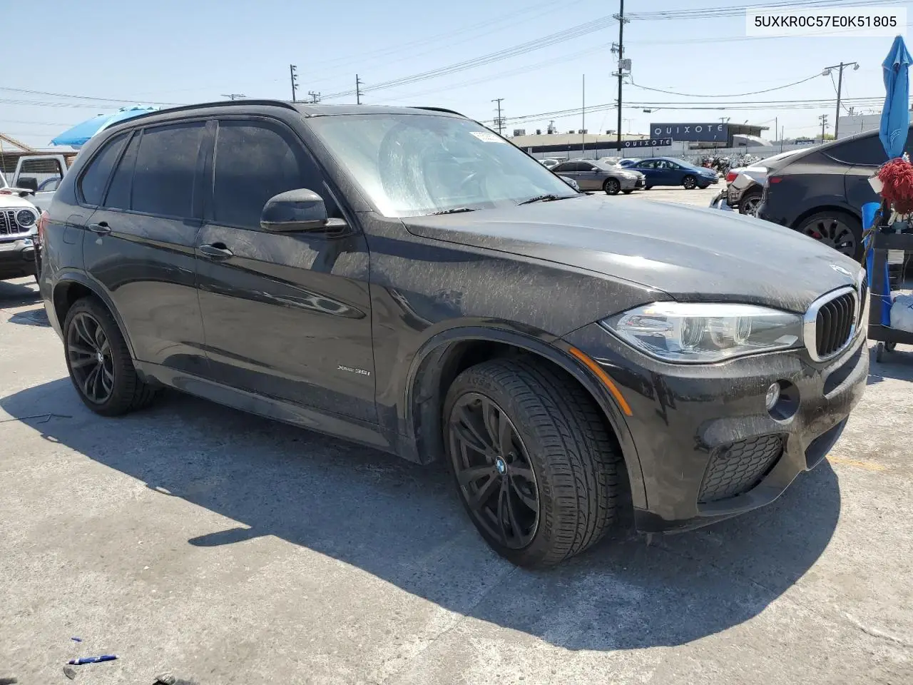 2014 BMW X5 xDrive35I VIN: 5UXKR0C57E0K51805 Lot: 63525575