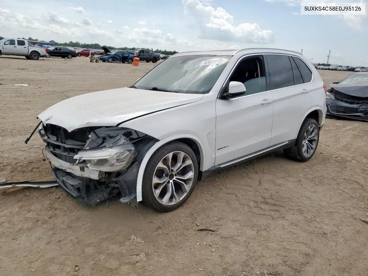 2014 BMW X5 xDrive35D VIN: 5UXKS4C58E0J95126 Lot: 63653715