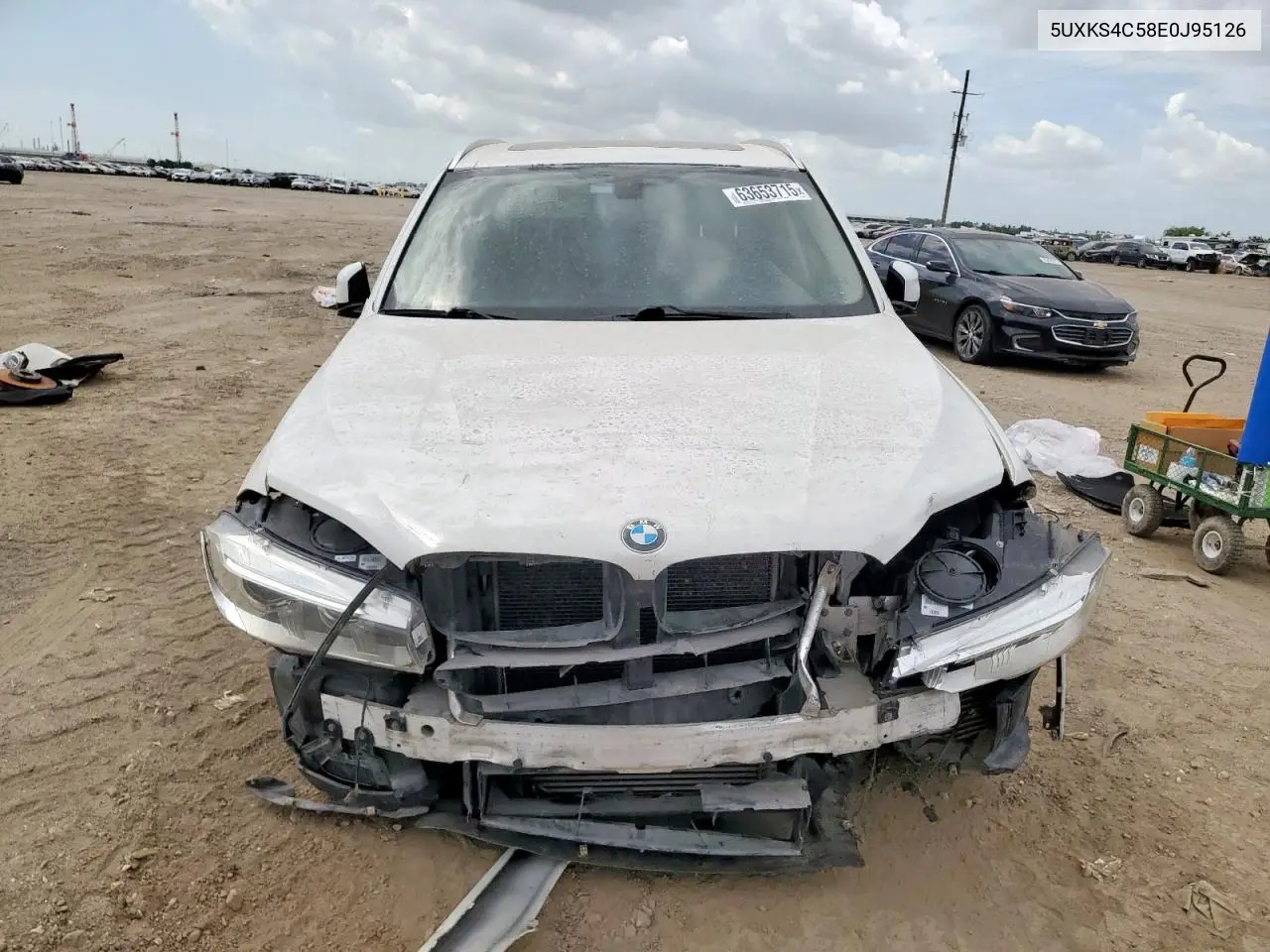2014 BMW X5 xDrive35D VIN: 5UXKS4C58E0J95126 Lot: 63653715