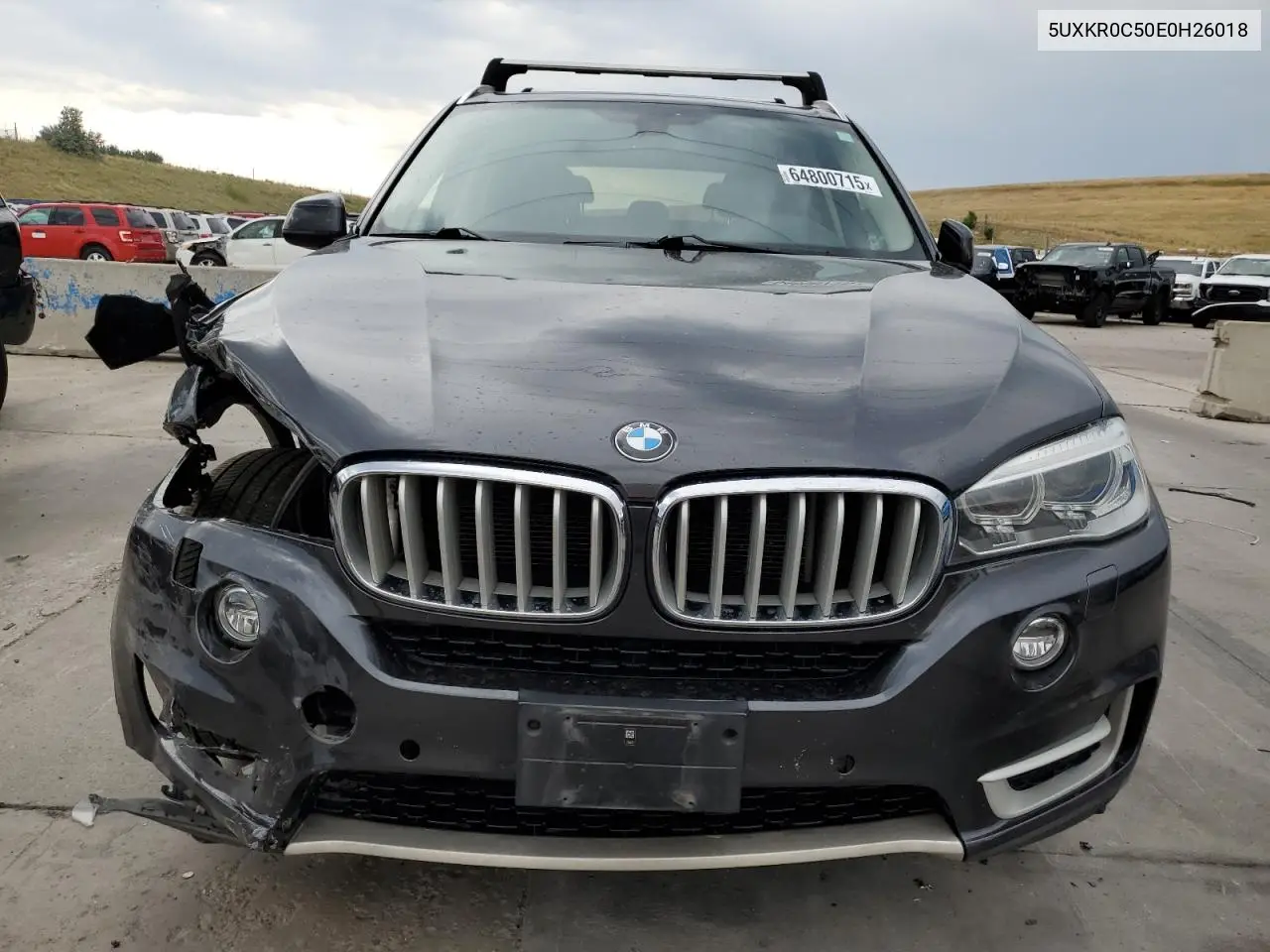 2014 BMW X5 xDrive35I VIN: 5UXKR0C50E0H26018 Lot: 64800715