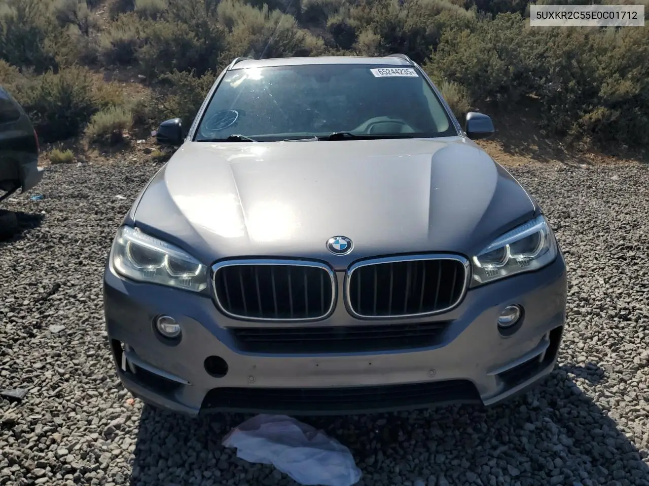 2014 BMW X5 Sdrive35I VIN: 5UXKR2C55E0C01712 Lot: 65244235
