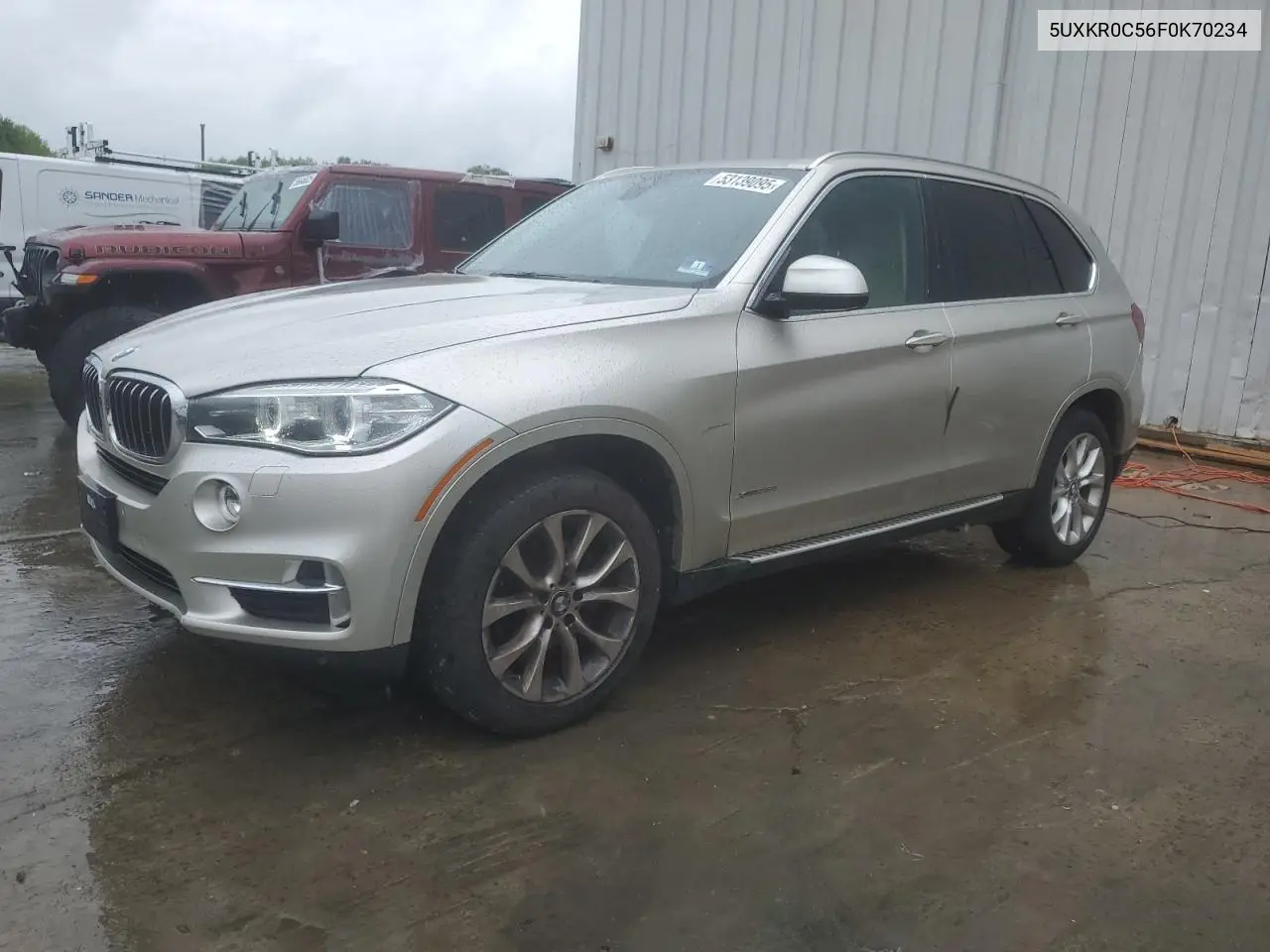 2015 BMW X5 xDrive35I VIN: 5UXKR0C56F0K70234 Lot: 53139095