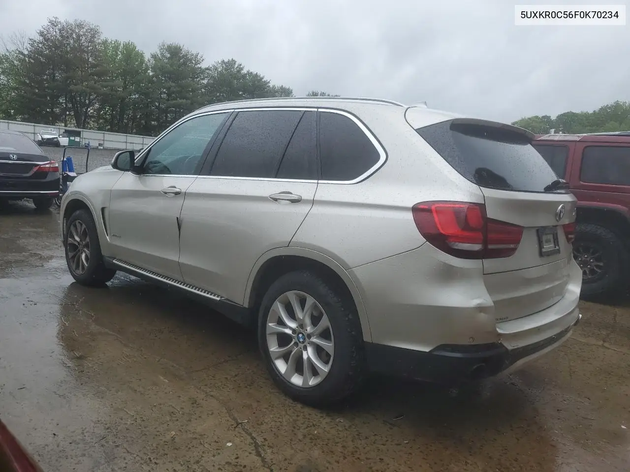2015 BMW X5 xDrive35I VIN: 5UXKR0C56F0K70234 Lot: 53139095