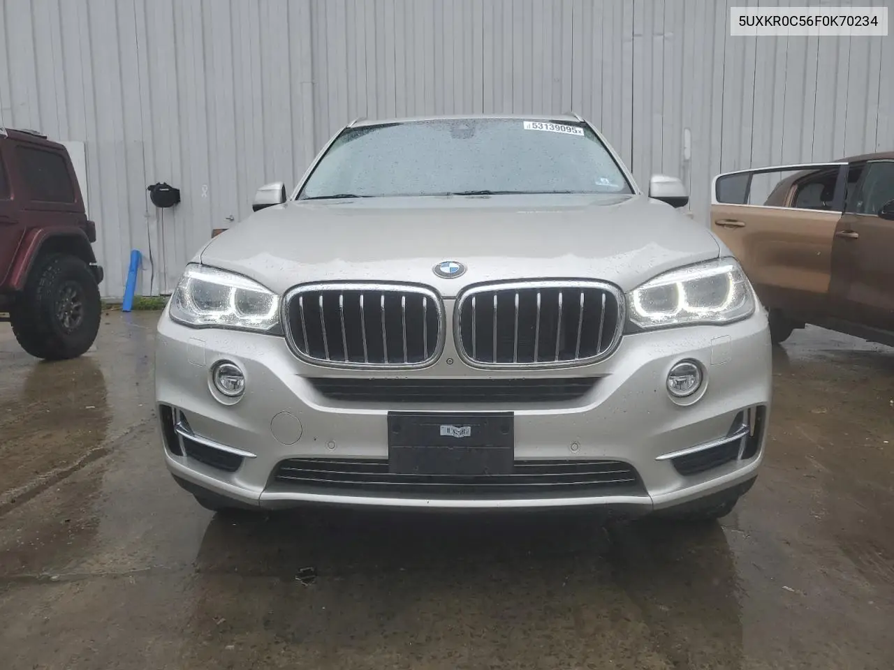 2015 BMW X5 xDrive35I VIN: 5UXKR0C56F0K70234 Lot: 53139095