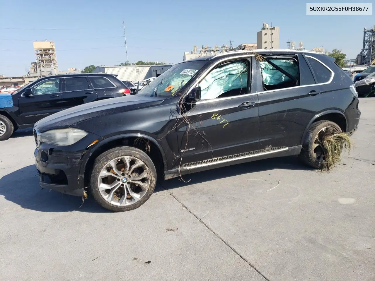 2015 BMW X5 Sdrive35I VIN: 5UXKR2C55F0H38677 Lot: 53520195