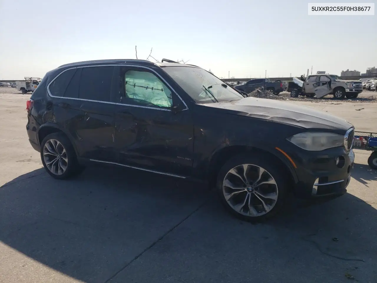 2015 BMW X5 Sdrive35I VIN: 5UXKR2C55F0H38677 Lot: 53520195