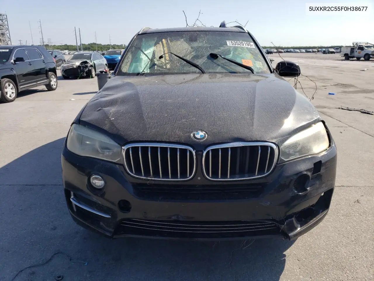 2015 BMW X5 Sdrive35I VIN: 5UXKR2C55F0H38677 Lot: 53520195