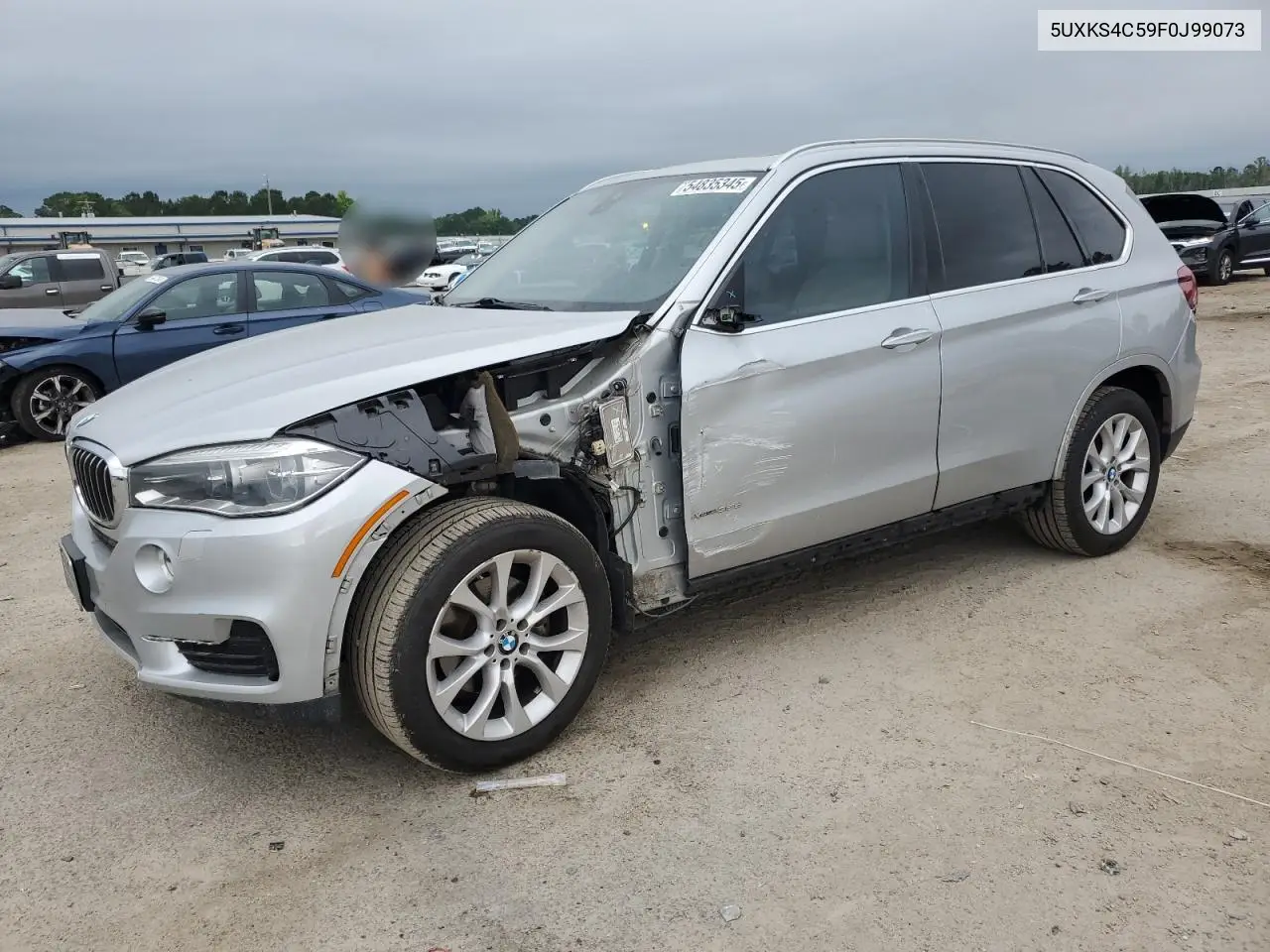 2015 BMW X5 xDrive35D VIN: 5UXKS4C59F0J99073 Lot: 54835345