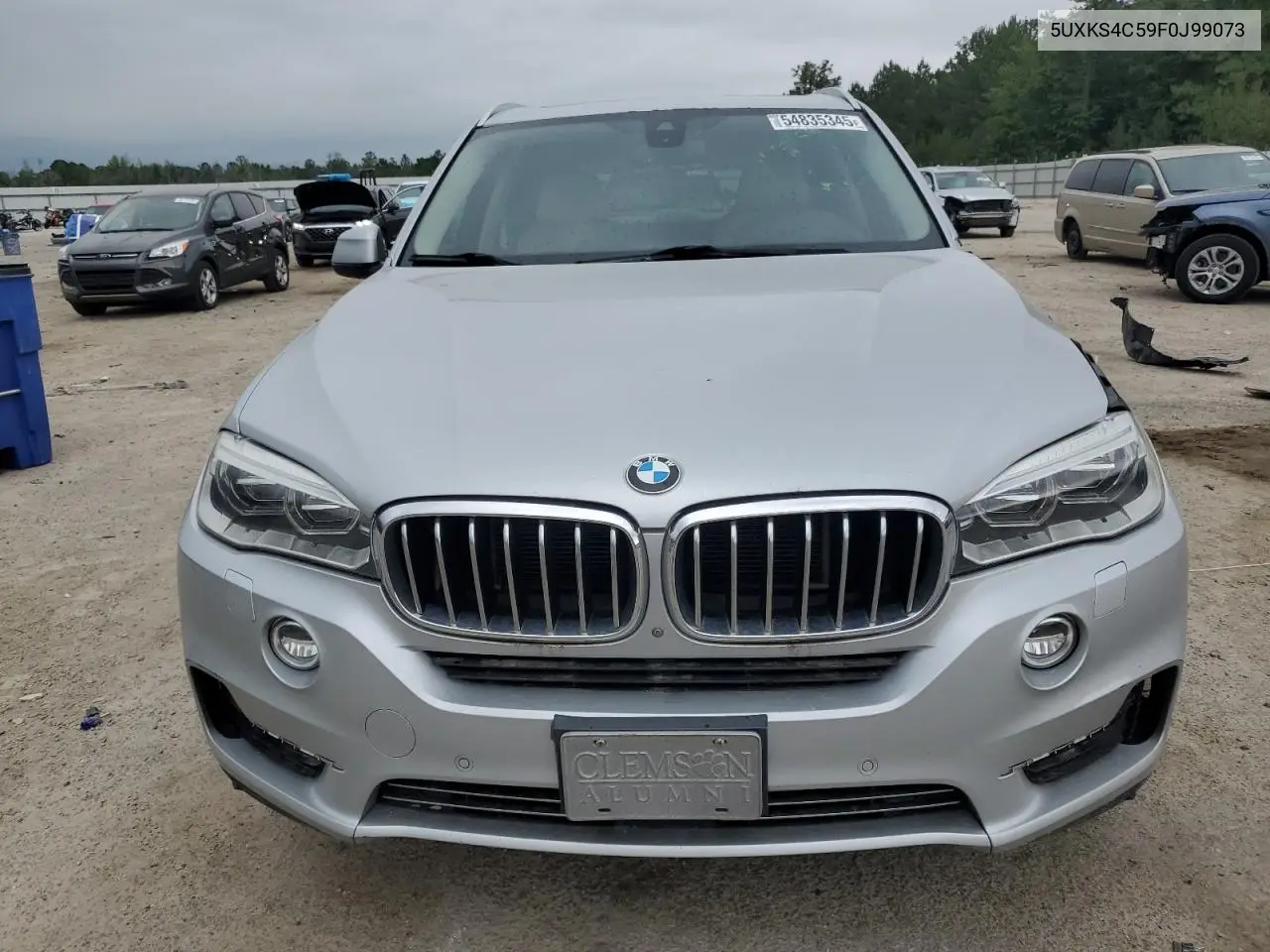 2015 BMW X5 xDrive35D VIN: 5UXKS4C59F0J99073 Lot: 54835345