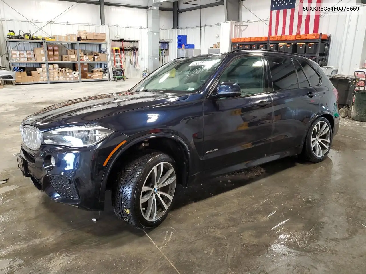 2015 BMW X5 xDrive50I VIN: 5UXKR6C54F0J75559 Lot: 56383385