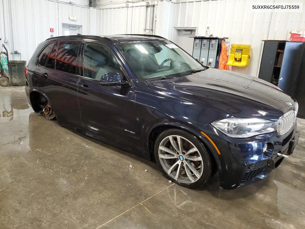 2015 BMW X5 xDrive50I VIN: 5UXKR6C54F0J75559 Lot: 56383385