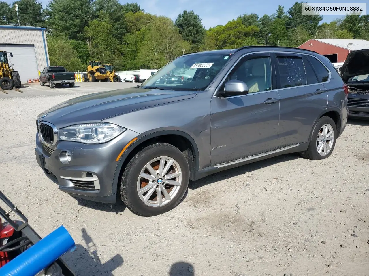 2015 BMW X5 xDrive35D VIN: 5UXKS4C50F0N08882 Lot: 56702365