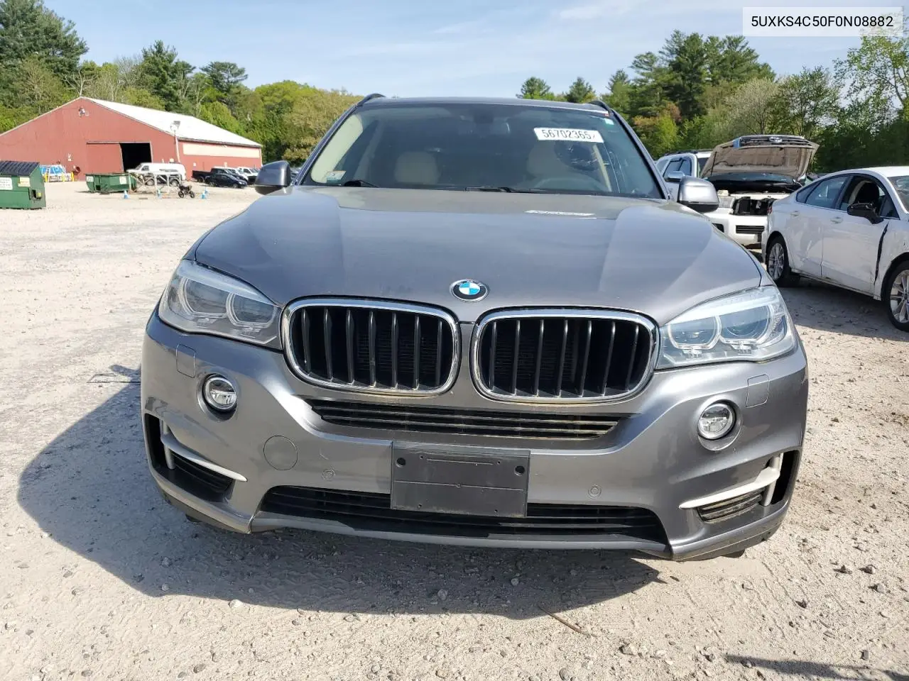 2015 BMW X5 xDrive35D VIN: 5UXKS4C50F0N08882 Lot: 56702365