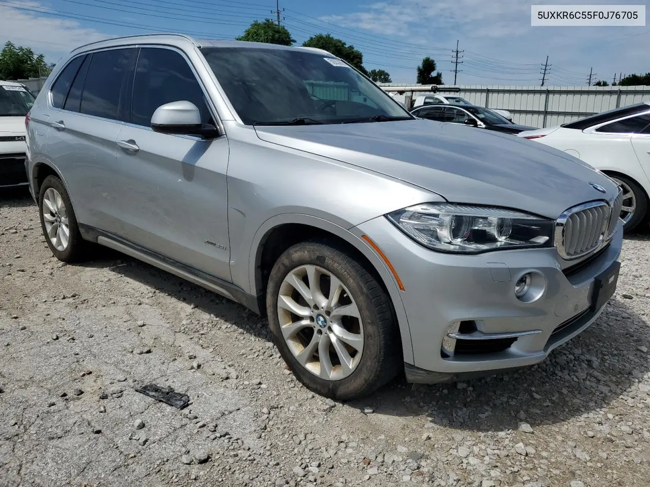 2015 BMW X5 xDrive50I VIN: 5UXKR6C55F0J76705 Lot: 59353655