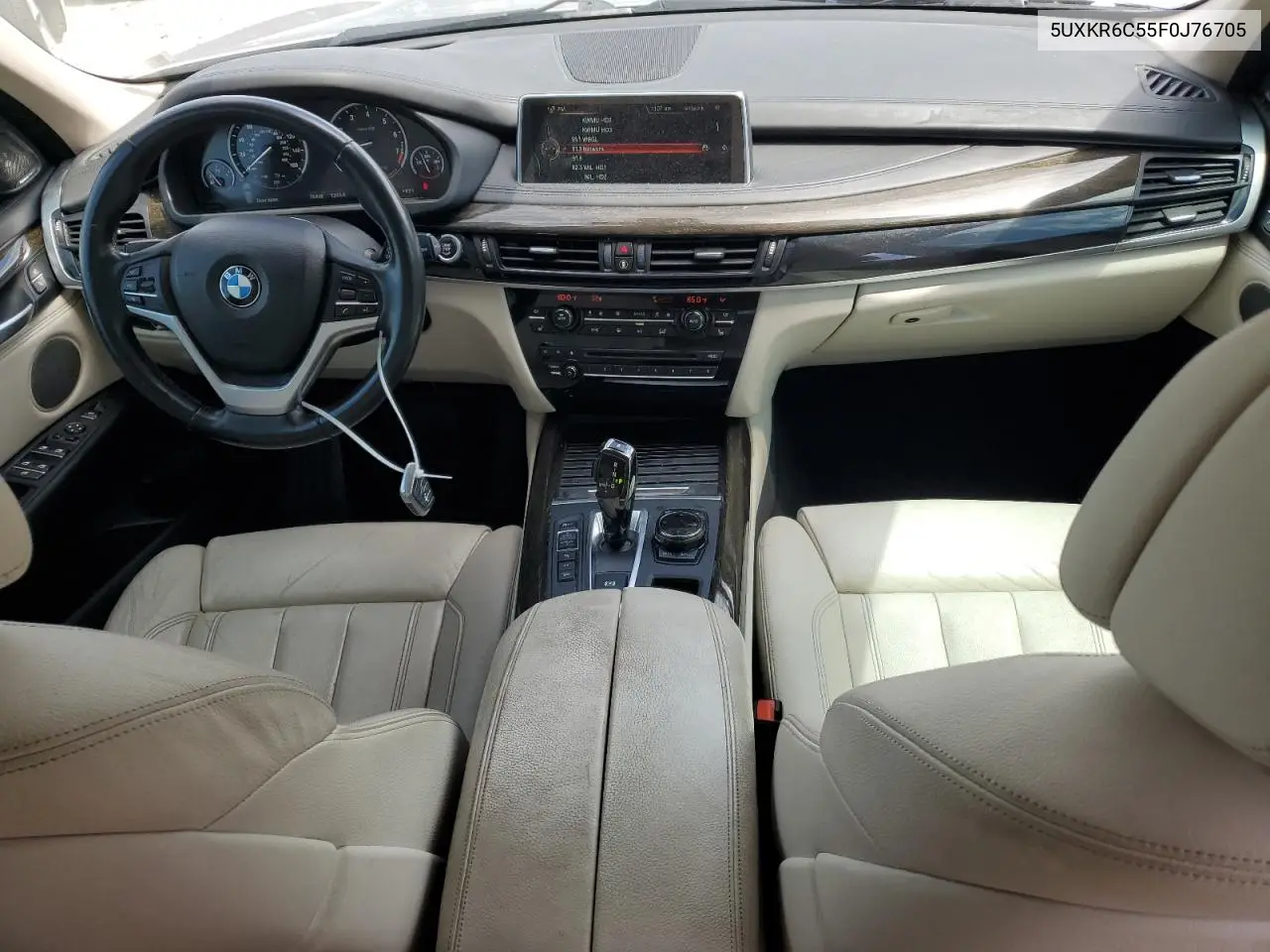2015 BMW X5 xDrive50I VIN: 5UXKR6C55F0J76705 Lot: 59353655