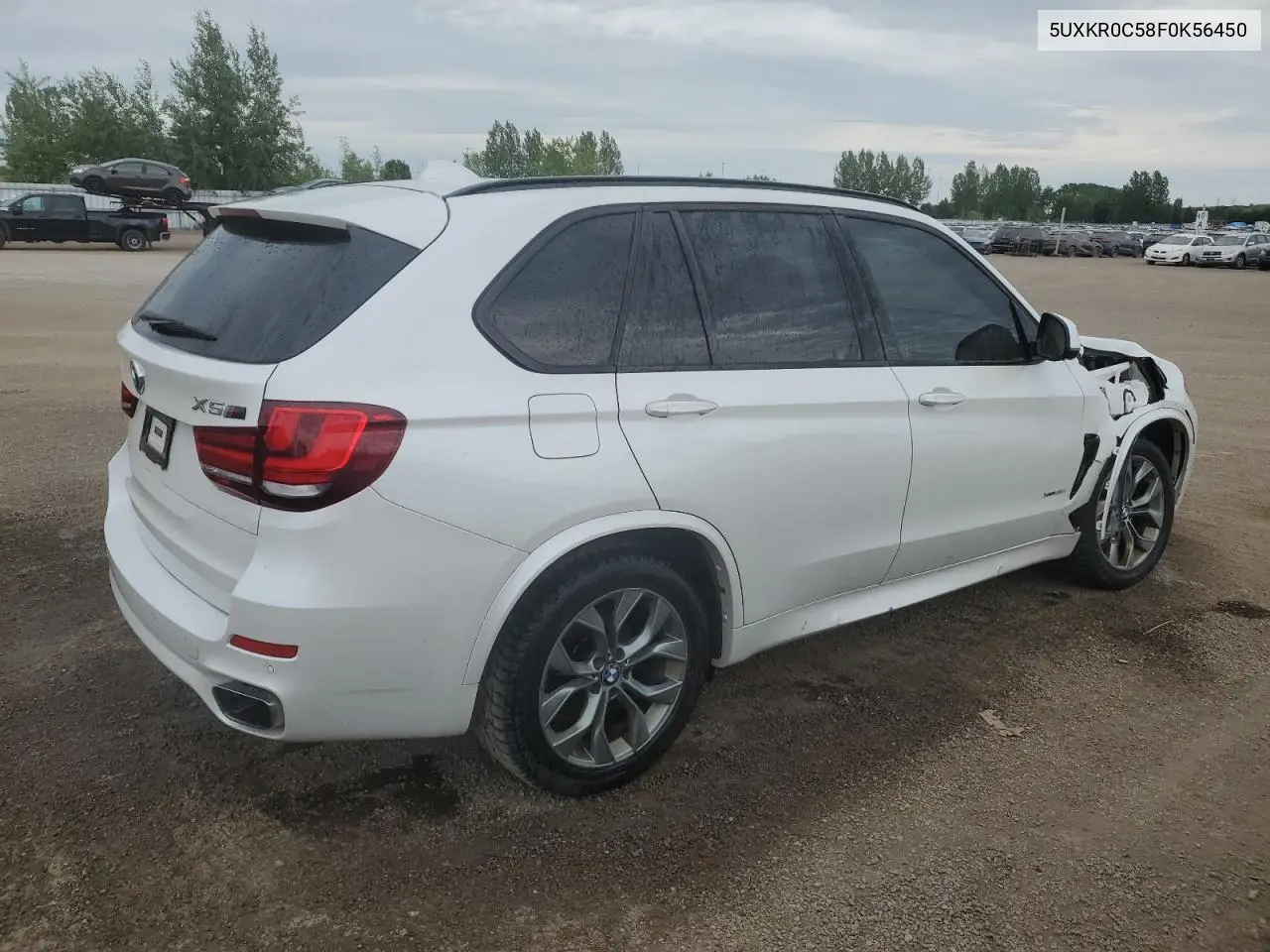2015 BMW X5 xDrive35I VIN: 5UXKR0C58F0K56450 Lot: 61465195
