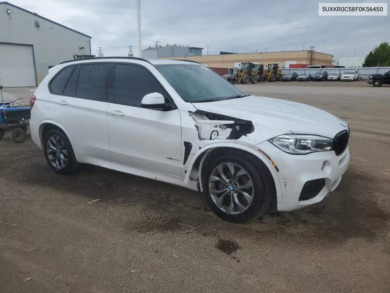 2015 BMW X5 xDrive35I VIN: 5UXKR0C58F0K56450 Lot: 61465195