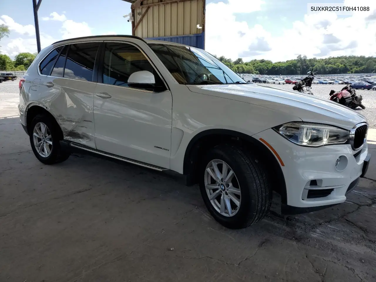 2015 BMW X5 Sdrive35I VIN: 5UXKR2C51F0H41088 Lot: 61524905