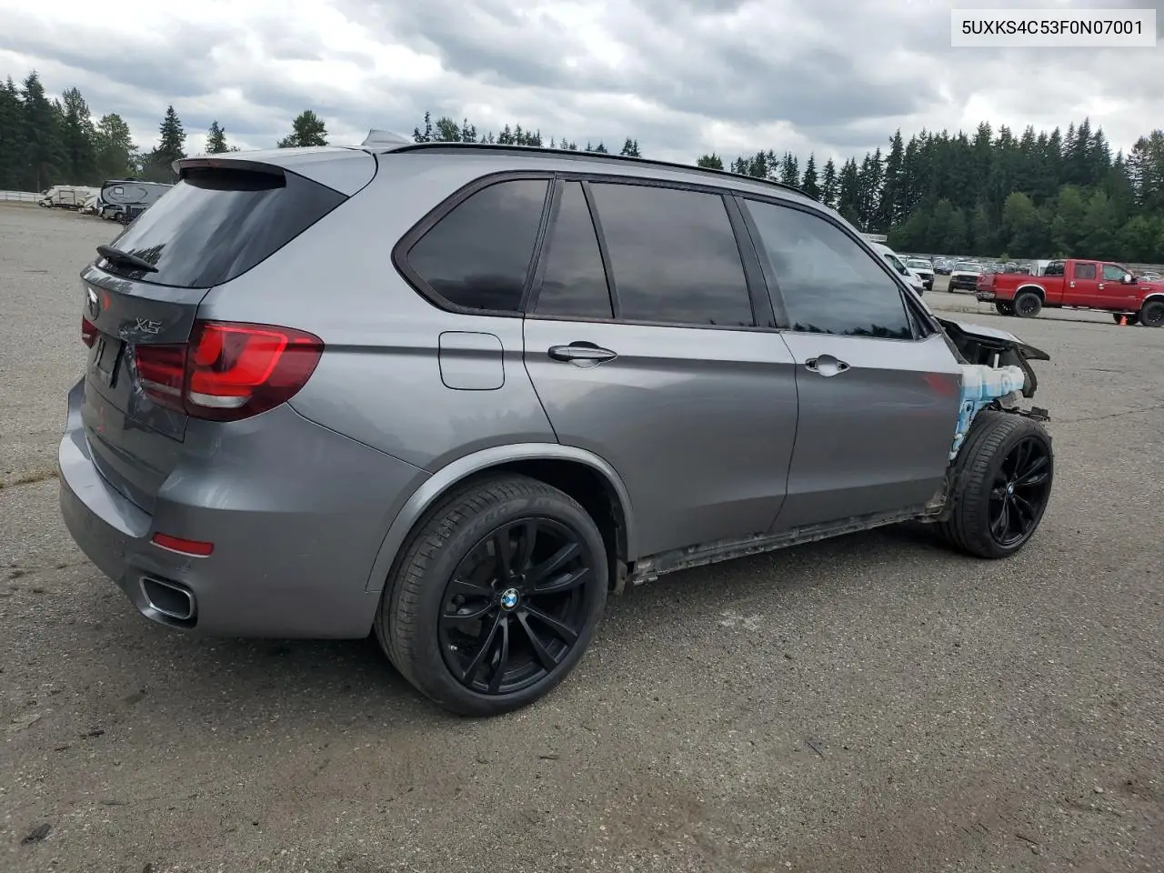 2015 BMW X5 xDrive35D VIN: 5UXKS4C53F0N07001 Lot: 61865245