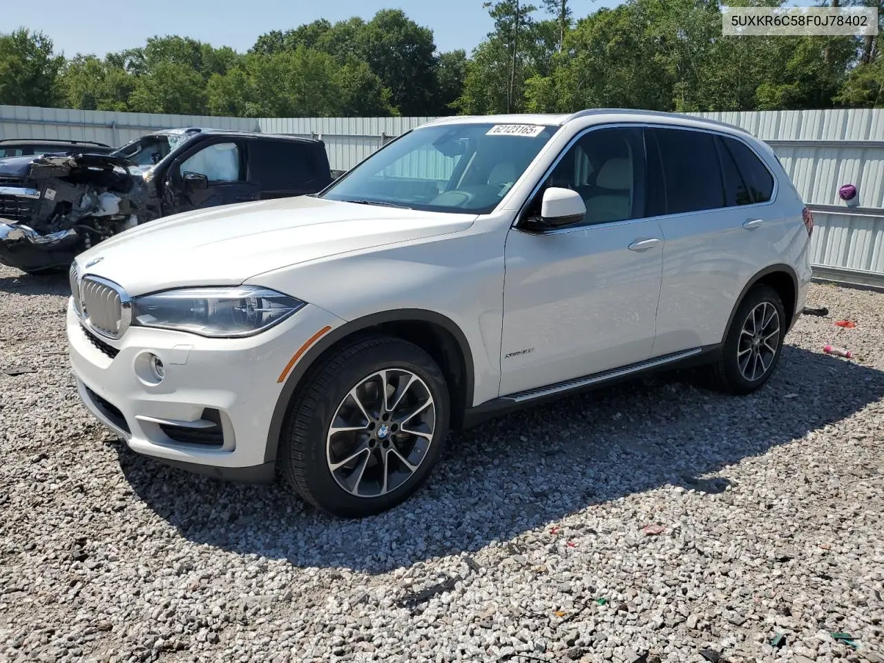 2015 BMW X5 xDrive50I VIN: 5UXKR6C58F0J78402 Lot: 62123165