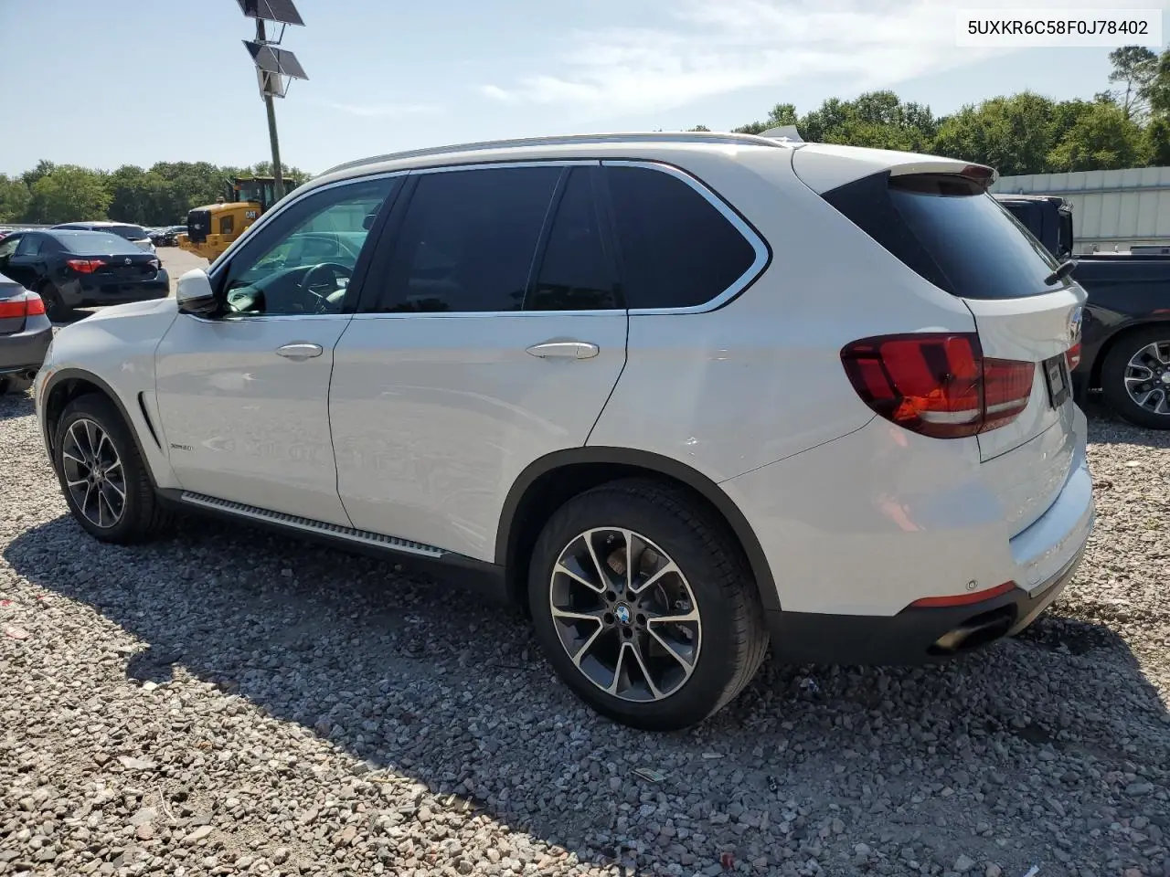 2015 BMW X5 xDrive50I VIN: 5UXKR6C58F0J78402 Lot: 62123165