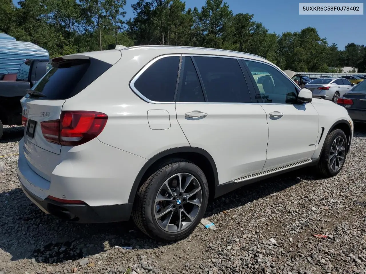 2015 BMW X5 xDrive50I VIN: 5UXKR6C58F0J78402 Lot: 62123165
