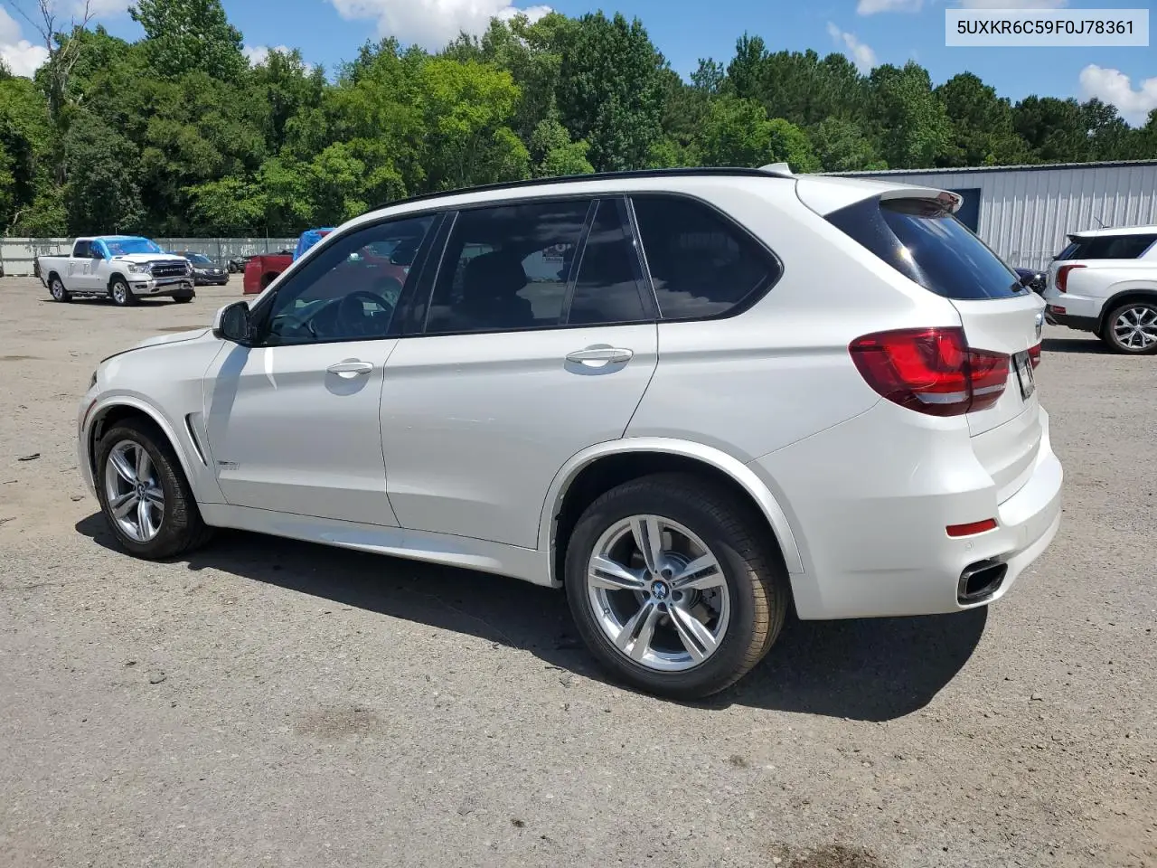 2015 BMW X5 xDrive50I VIN: 5UXKR6C59F0J78361 Lot: 62402775