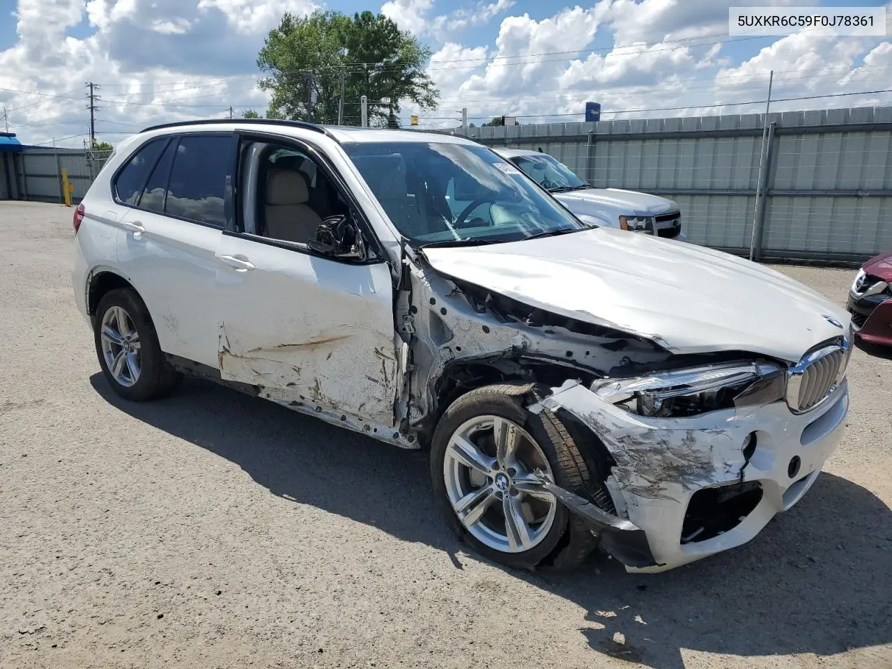 2015 BMW X5 xDrive50I VIN: 5UXKR6C59F0J78361 Lot: 62402775