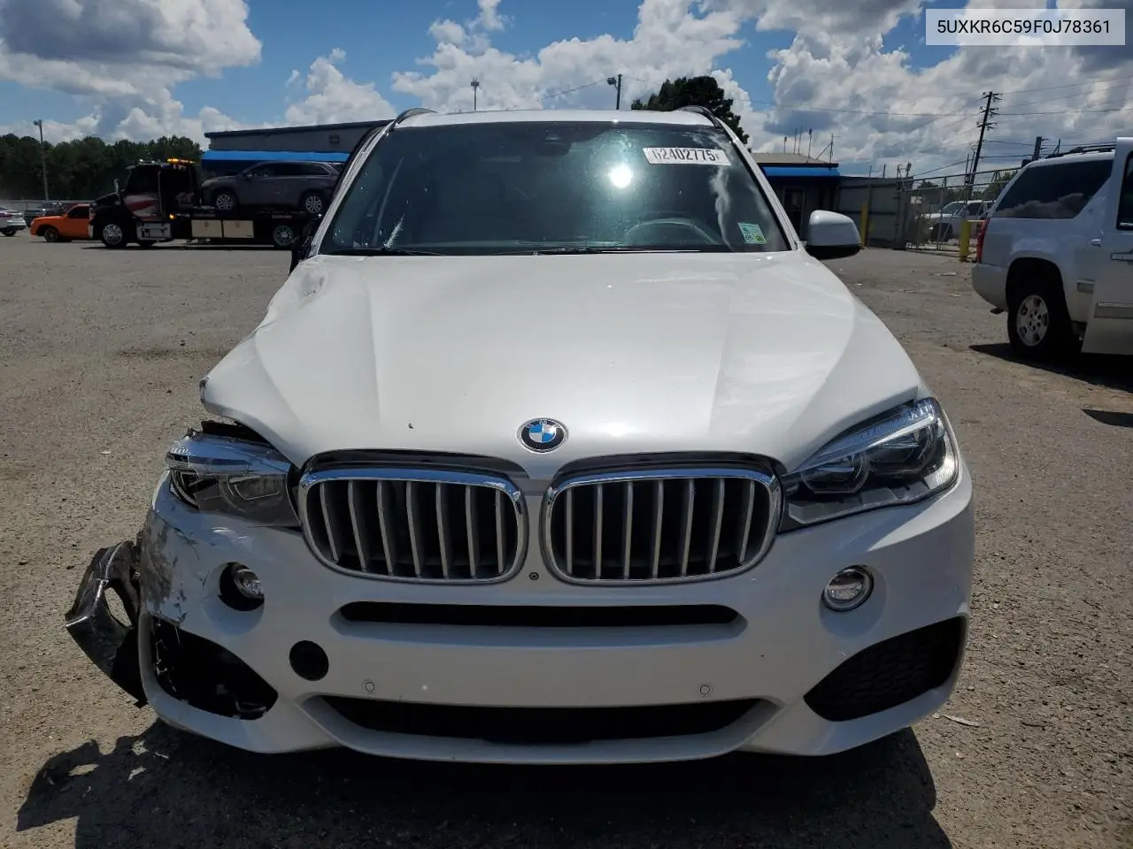 2015 BMW X5 xDrive50I VIN: 5UXKR6C59F0J78361 Lot: 62402775