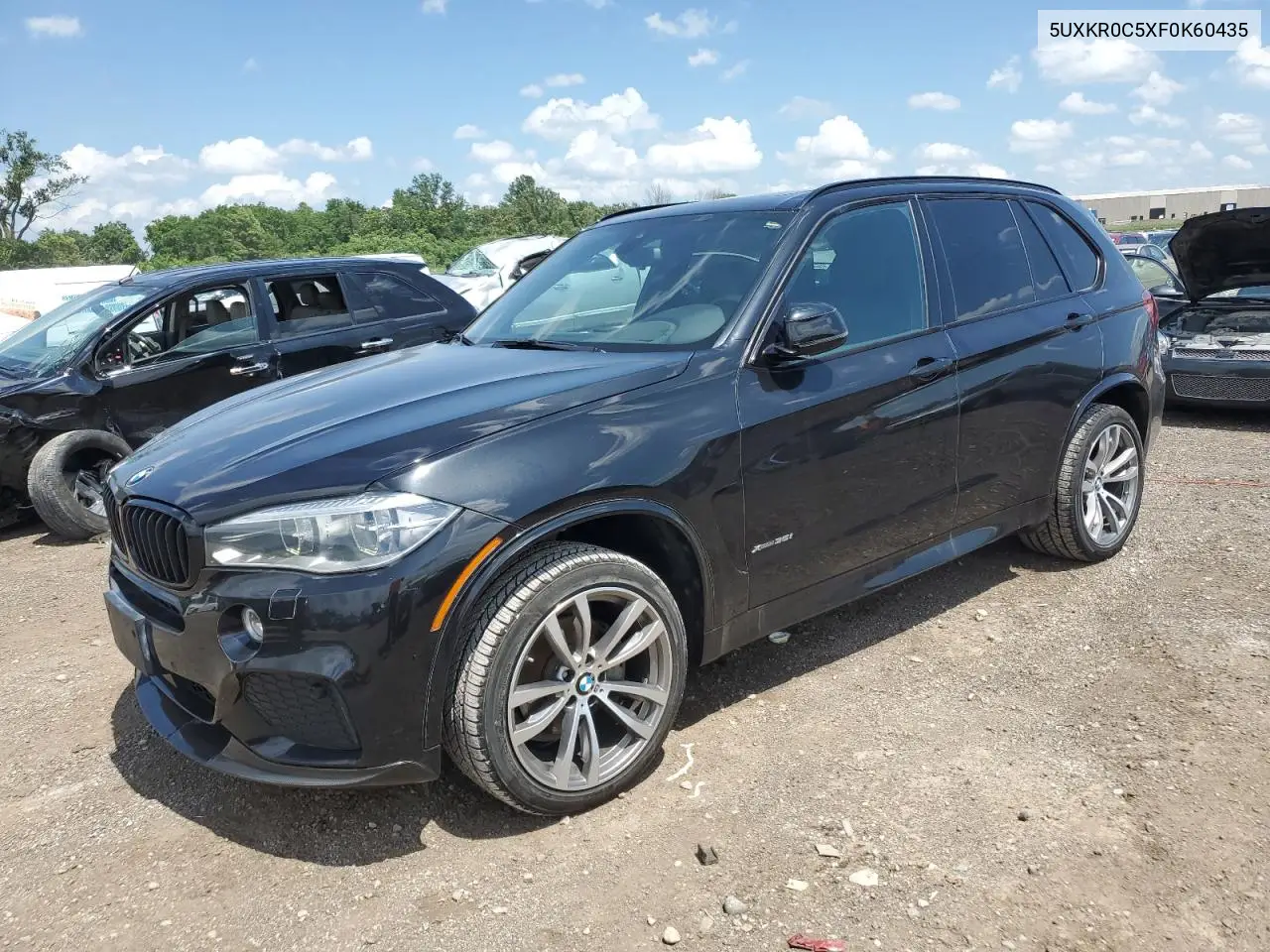 2015 BMW X5 xDrive35I VIN: 5UXKR0C5XF0K60435 Lot: 62463665
