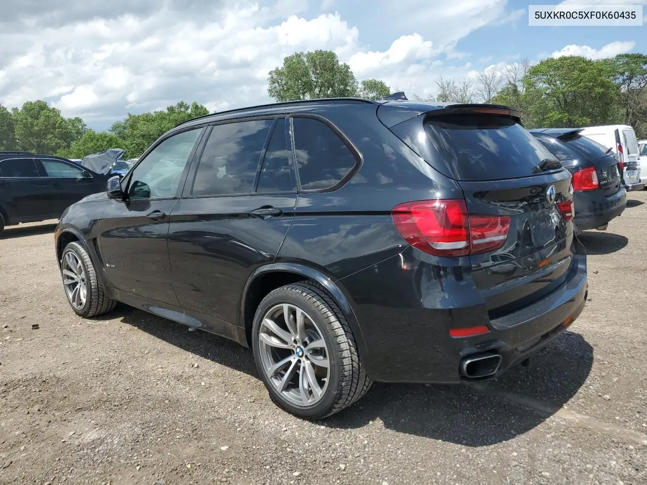 2015 BMW X5 xDrive35I VIN: 5UXKR0C5XF0K60435 Lot: 62463665