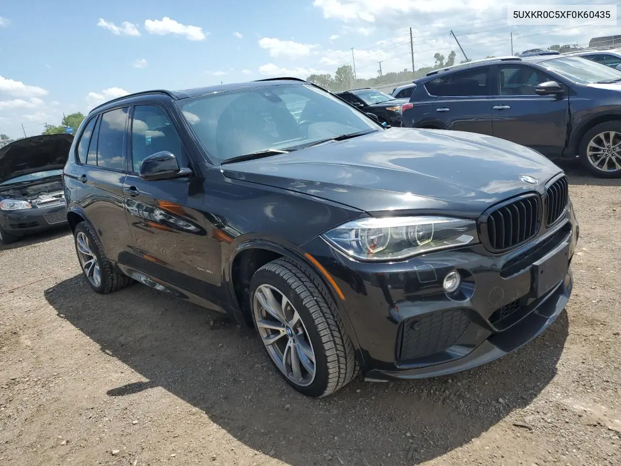 2015 BMW X5 xDrive35I VIN: 5UXKR0C5XF0K60435 Lot: 62463665