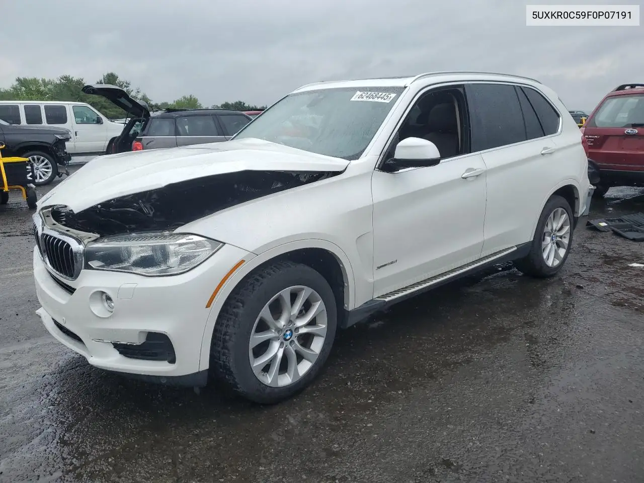 2015 BMW X5 xDrive35I VIN: 5UXKR0C59F0P07191 Lot: 62468445