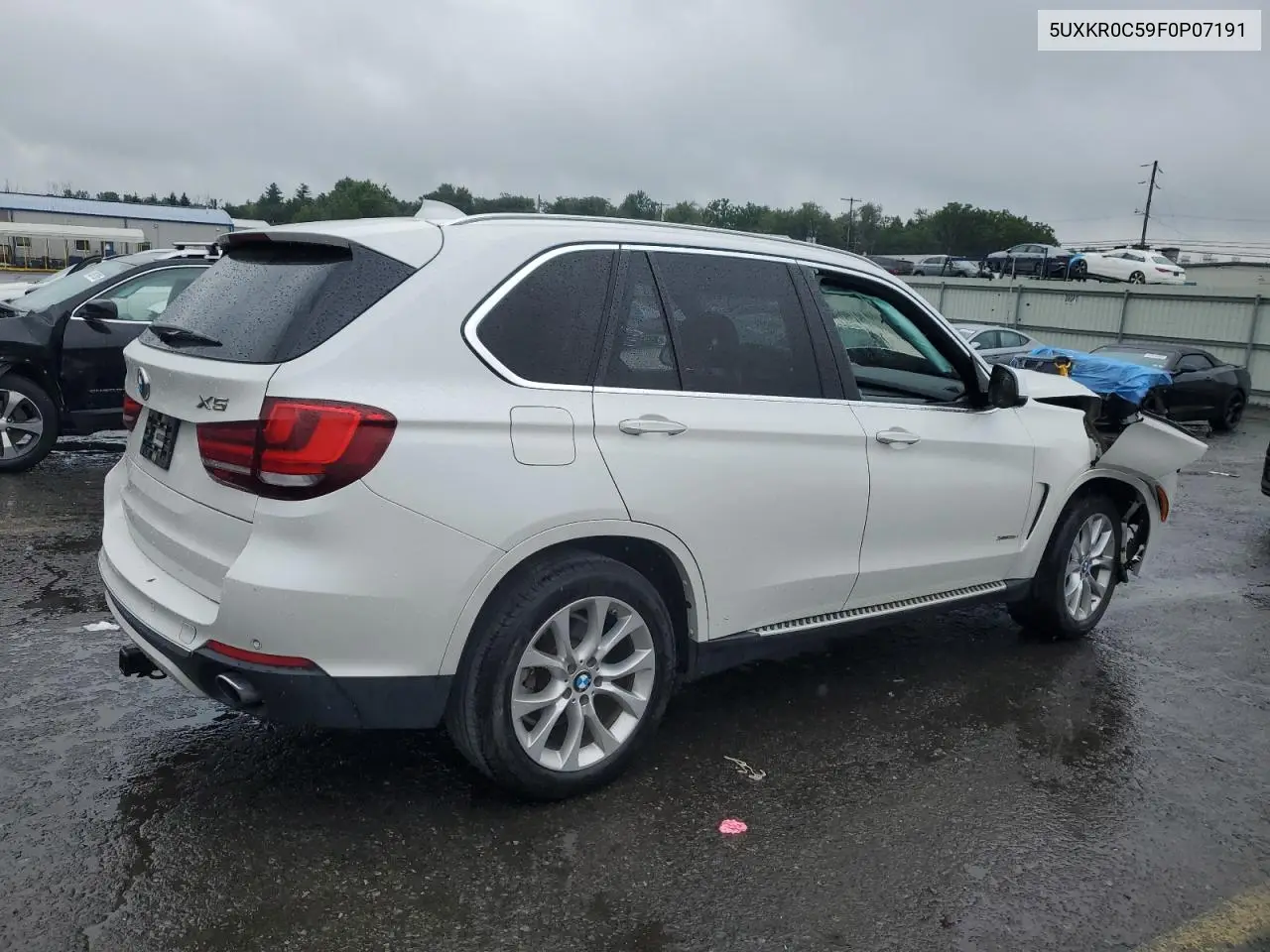 2015 BMW X5 xDrive35I VIN: 5UXKR0C59F0P07191 Lot: 62468445