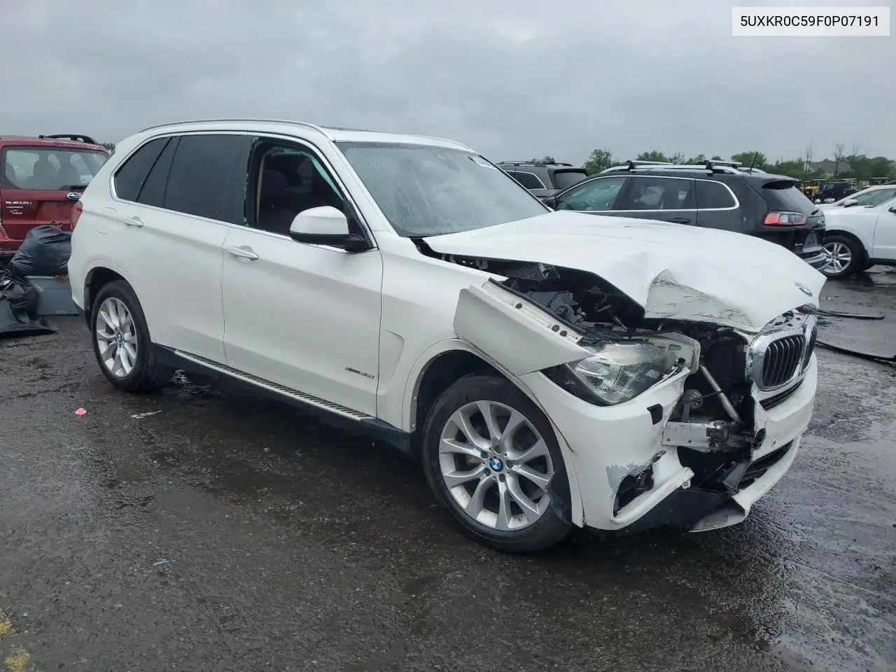 2015 BMW X5 xDrive35I VIN: 5UXKR0C59F0P07191 Lot: 62468445