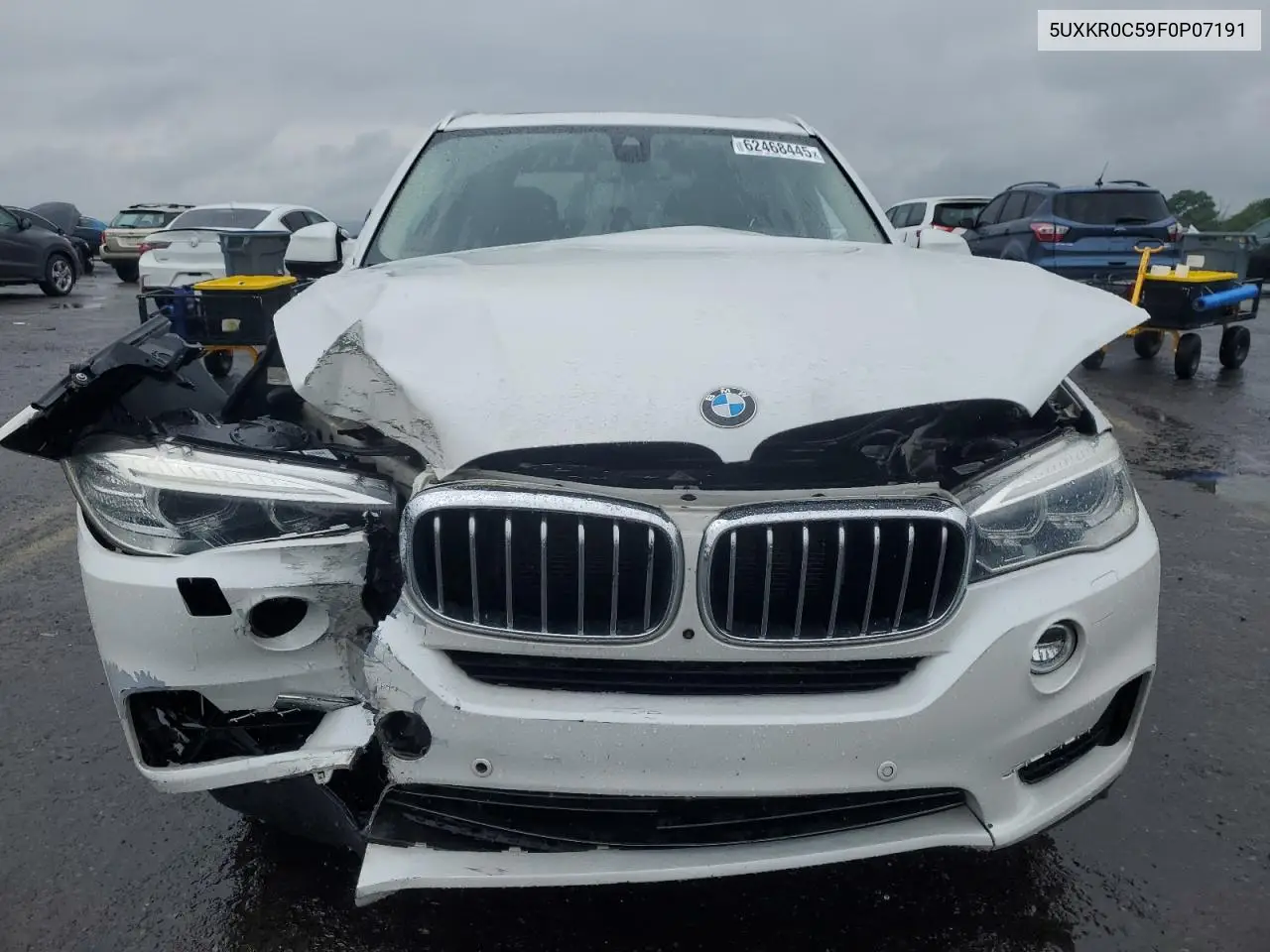 2015 BMW X5 xDrive35I VIN: 5UXKR0C59F0P07191 Lot: 62468445