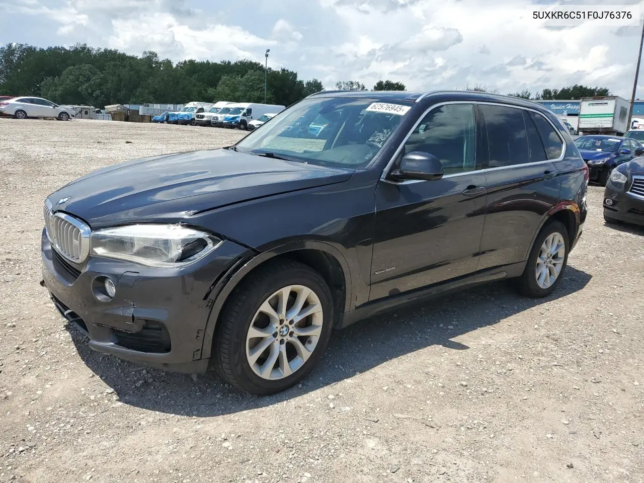 2015 BMW X5 xDrive50I VIN: 5UXKR6C51F0J76376 Lot: 62576945
