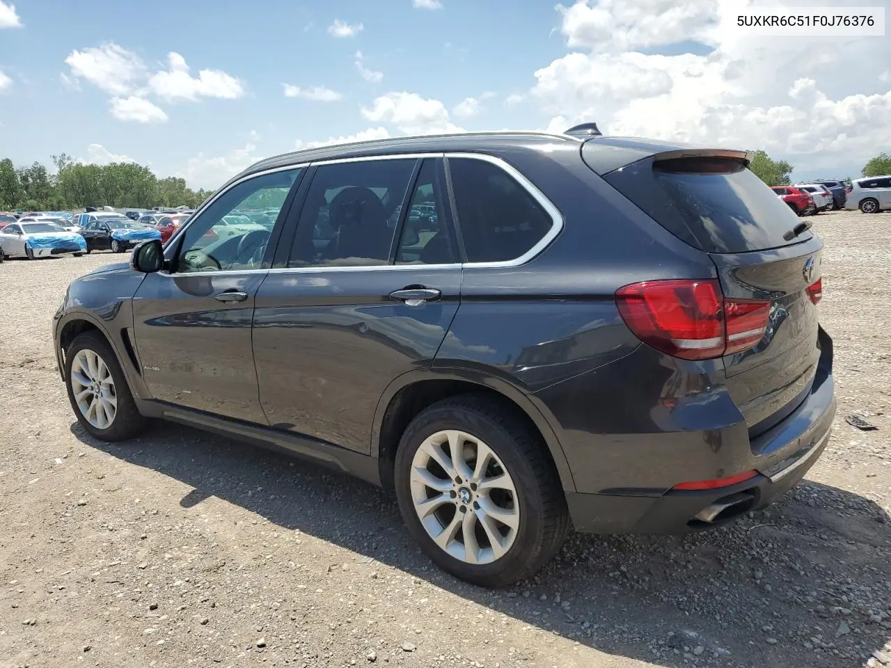 2015 BMW X5 xDrive50I VIN: 5UXKR6C51F0J76376 Lot: 62576945
