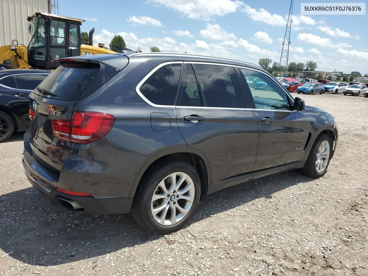 2015 BMW X5 xDrive50I VIN: 5UXKR6C51F0J76376 Lot: 62576945